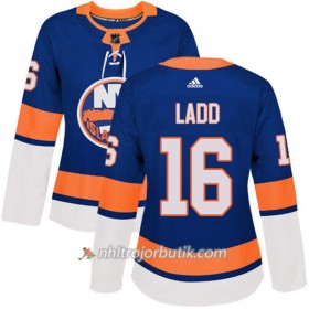 Dame Ishockey New York Islanders Tröja Andrew Ladd 16 Adidas 2017-2018 Blå Authentic